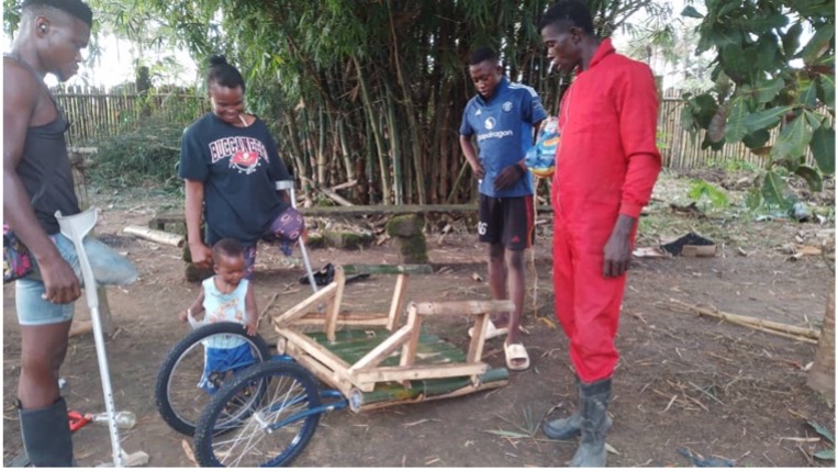 The Farming on Crutches Wheelbarrow